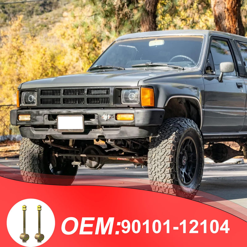 Bolt Hexagon Anchor Arm Adjusting Torsion Bar For 1984-1995 Toyota 4Runner, 1984-1995 Toyota Pickup 90101-12104（2 pcs）