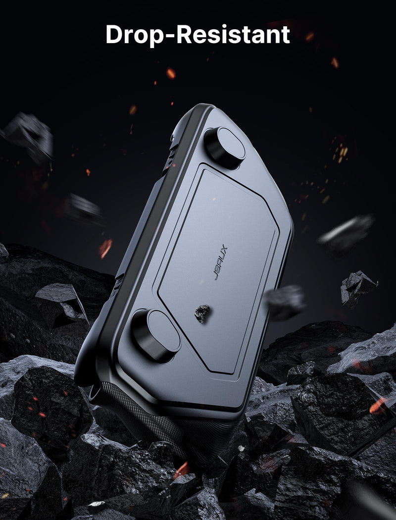 JSAUX PC0104 ModCase Compatible with Steam Deck/Steam Deck OLED, Steam Deck Modular Case Include 11-in-1 Docking Station, Detachable Front Shell, Body Protective Shell,Metal Bracket and Strap-Hub Set Hub Set