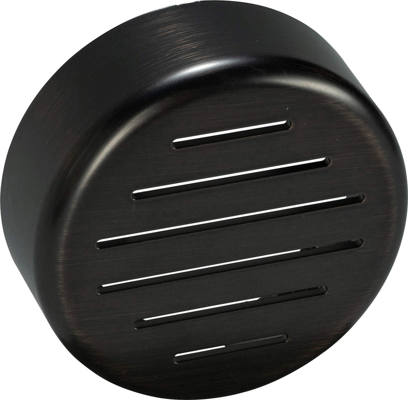 AB&A 60115 Tub Drain Trim Kit with Push eN Lift Stopper, Classic High-Capacity Overflow Plate, and Press-in Strainer Cover, Venetian Bronze Push and Lift Stopper