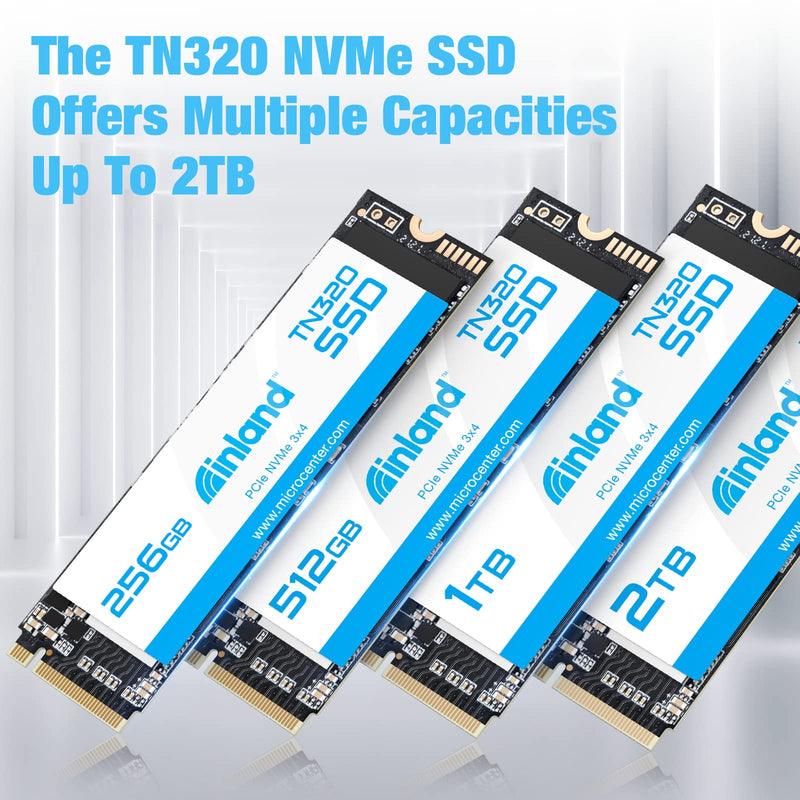 INLAND TN320 1TB NVMe M.2 PCIe Gen3x4 2280 Internal Solid State Drive SSD - Up to 2000 MB/s, 3D NAND, Storage and Memory for Laptop & PC Desktop 1 TB
