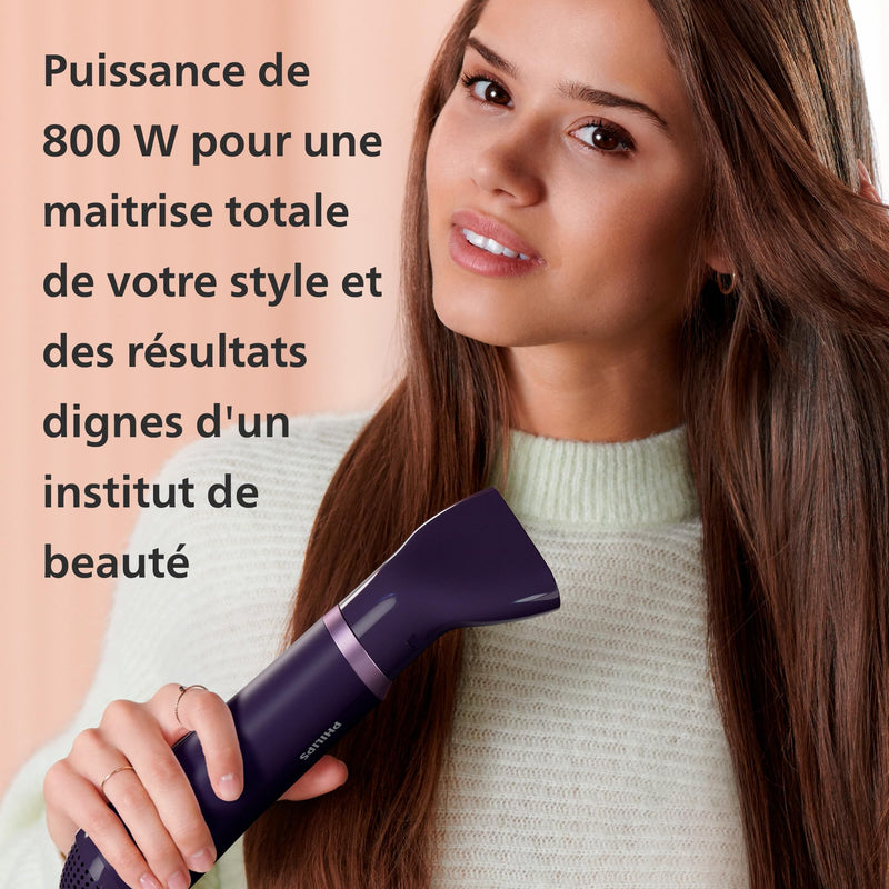 Philips 3000 Series BHA305/00 Ceramic and Keratin Coating Ceramic Ionic Function Fan Brush 3 Accessories 3000 Series Air Styler with 3 Accessories