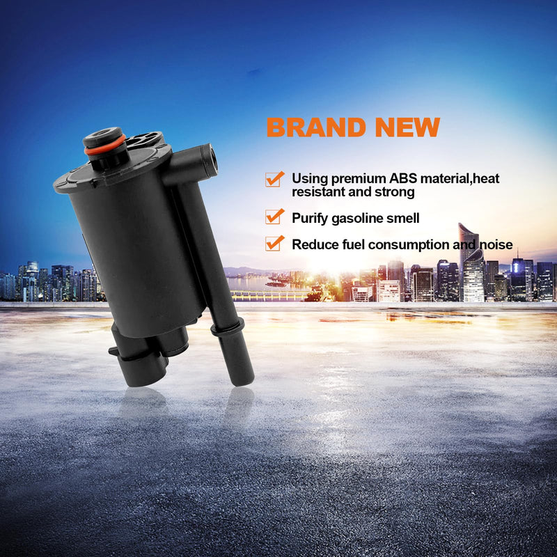 Vapor Canister Purge Valve Solenoid, Compatible with Chevy Silverado Tahoe GMC Sierra Yukon 3.8 4.6 5.3 6.0 8.1L Engines 1999 2000 2001 2002 2003 2004, OEM: 214-646 1997279