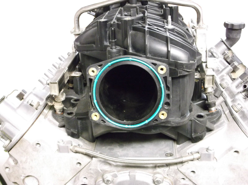 ICT Billet LS Drive By Cable Throttle Body Adapter / LS3 4 Bolt Intake to LS1 3 Bolt TB DBC LS2 LH6 L92 L76 LY2 LY5 LY6 LC9 LFA LH8 LMG L98 L9H L20 L94 LZ1 L99 L96 LC8 L77 551511XG