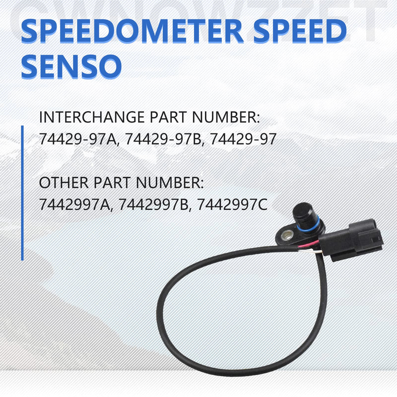 Electronic Speedometer Speed Sensor for Harley Davidson Electra Glide 1999-2003 74429-97C