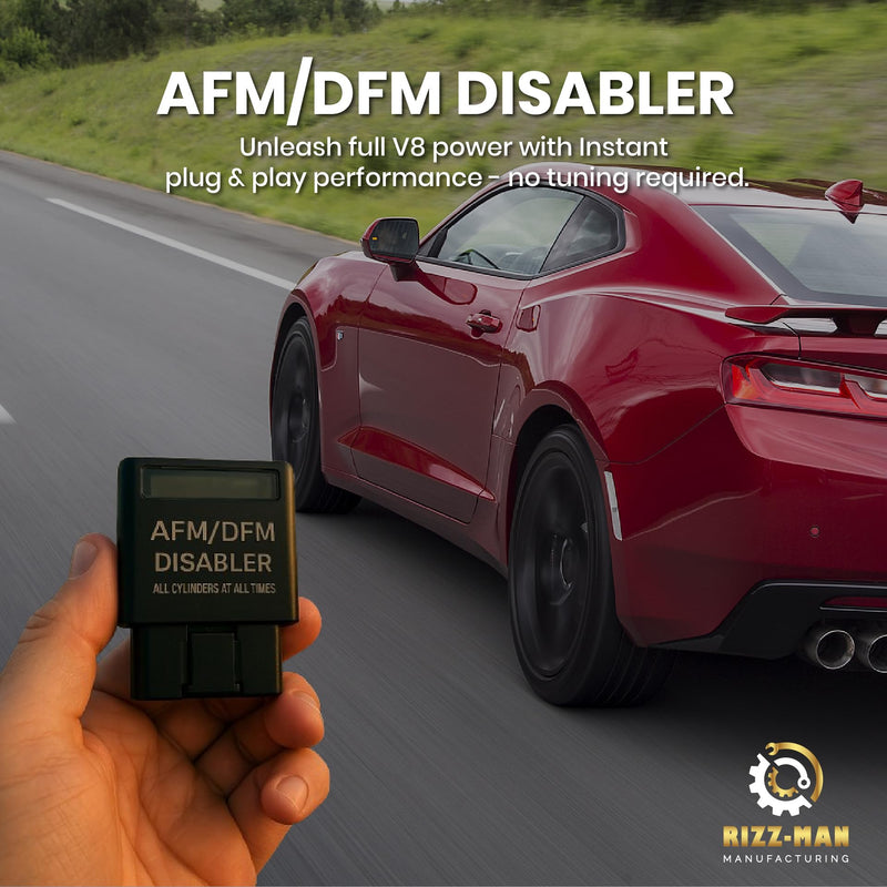 Rizz-Man AFM Disabler RA003 – Compatible Active Fuel Management on GM V6/V8 4.3L, 5.3L, 6.0L, 6.2L Engines – Fits Chevy Silverado, Tahoe, GMC Sierra, Yukon, Cadillac Escalade