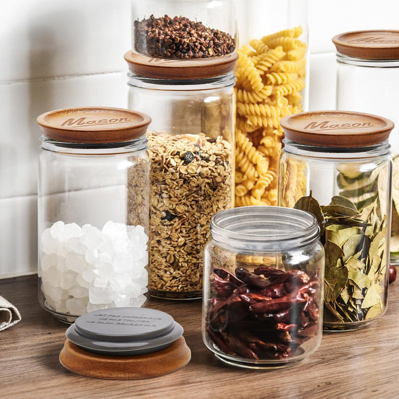 12 Pack Acacia Wood Mason Jar Lids Wide Lid & Regular Mouth Lids Small Large Mouth Reusable Mason Jar Tops Wooden Lids for Glass Cups Bamboo Lid for Mason Jars Covers Accessories Canning Supplies 6 Regular + 6 Wide Mouth 12 Pcs