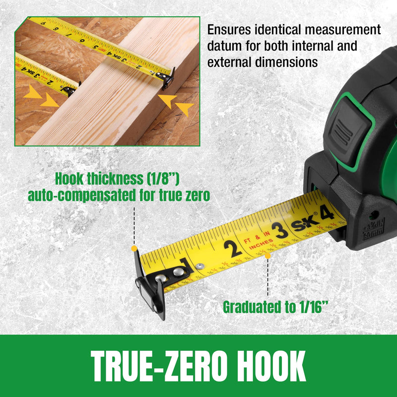 SK Tools USA 25FT Self-Lock Tape Measure | SK02342