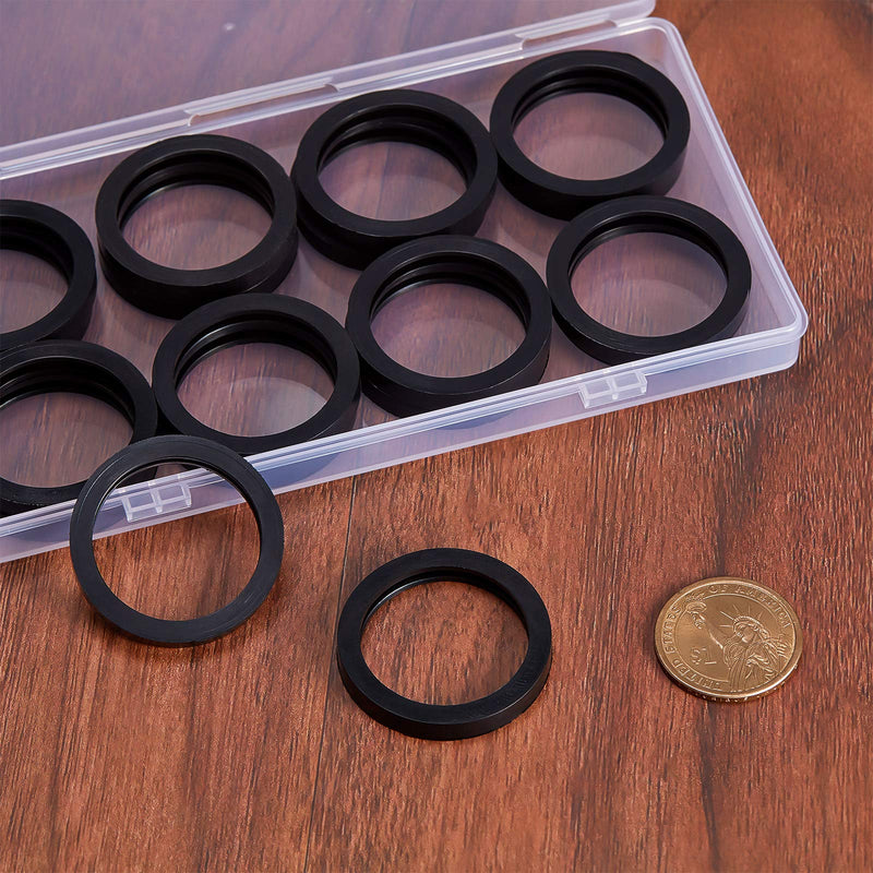 Frienda Replacement Gas Can Spout Gaskets Rubber Ring Can Gaskets Fuel Washer Seals Spout Gasket Sealing Rings Replacement Gas Compatible with Most 10