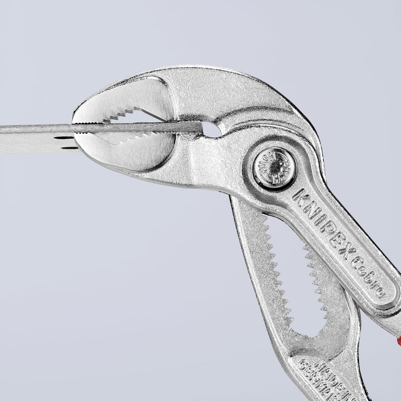 KNIPEX - 87 03 180 Tools - Cobra Water Pump Pliers, Chrome (8703180)