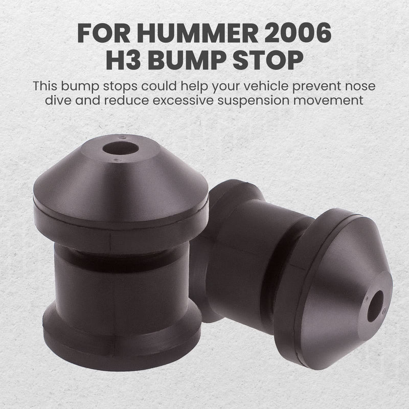Front Left Right Suspension Bump Stop Bushings for Hummer H3& H3T 2006-2010