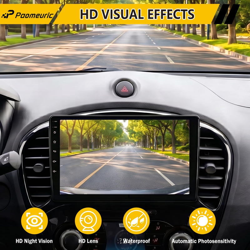 23378804 Rear View Backup Camera Compatible for Chevy Tahoe Suburban for GMC Yukon/Yukon XL for Cadillac Escalade/Escalade ESV Back up Camera for Cars Replaces 23404613 23432248 Black