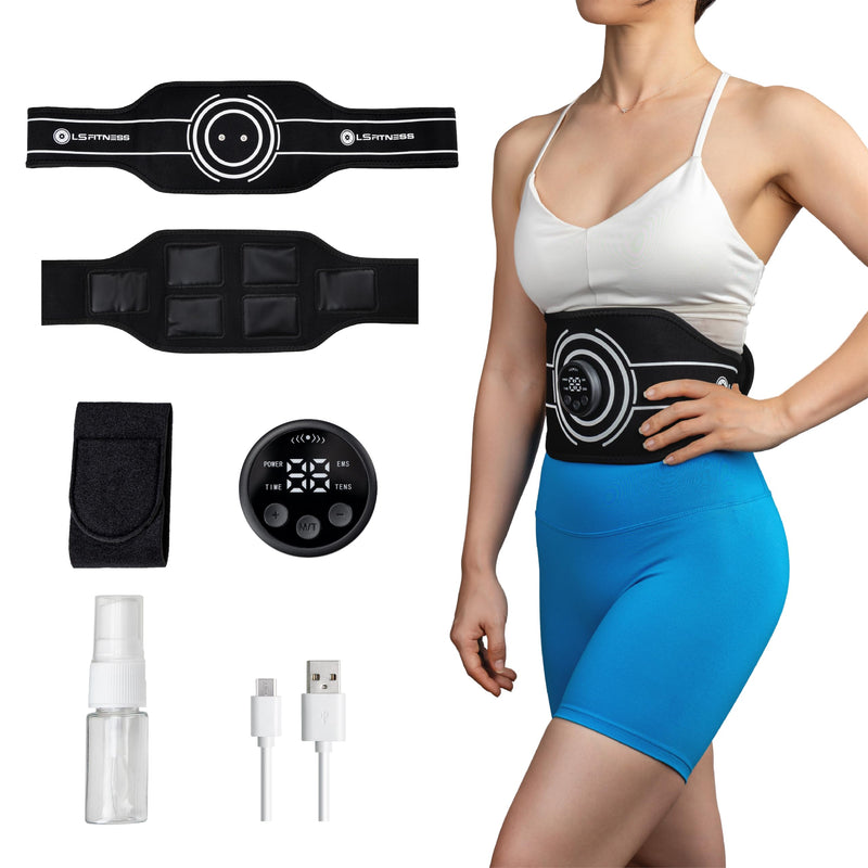 Ab Stimulator EMS Belt – Core Muscle Activation & Training Support, Adjustable Wireless Ab Trainer for Home Workouts