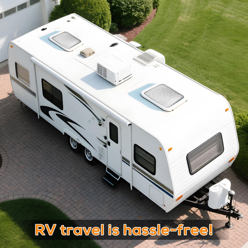 YUNVI RV Skylight Insulator 14x22x2.8,RV Vent Cover and Skylight Shade,Waterproof RV Vent Insulator Sunroof Pillow for Inside Camper Shower