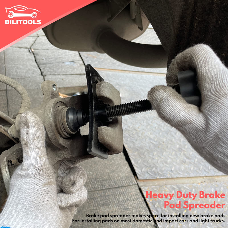 BILITOOLS Brake Pad Spreader Heavy Duty Disc Brake Pad Separator Tool Piston Brake Caliper Compression Tool