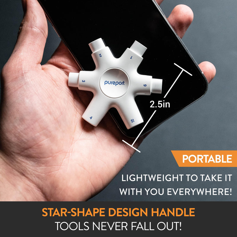 Cleaning Kit for iPhone | The Original Phone Cleaner Multi-Tool | Compatible with iPhone & iPad | Repair & Restore Charging Ports, Lightning Cables & Connectors | As Seen on USA Today For iPhone/iPad (Lightning Connector)