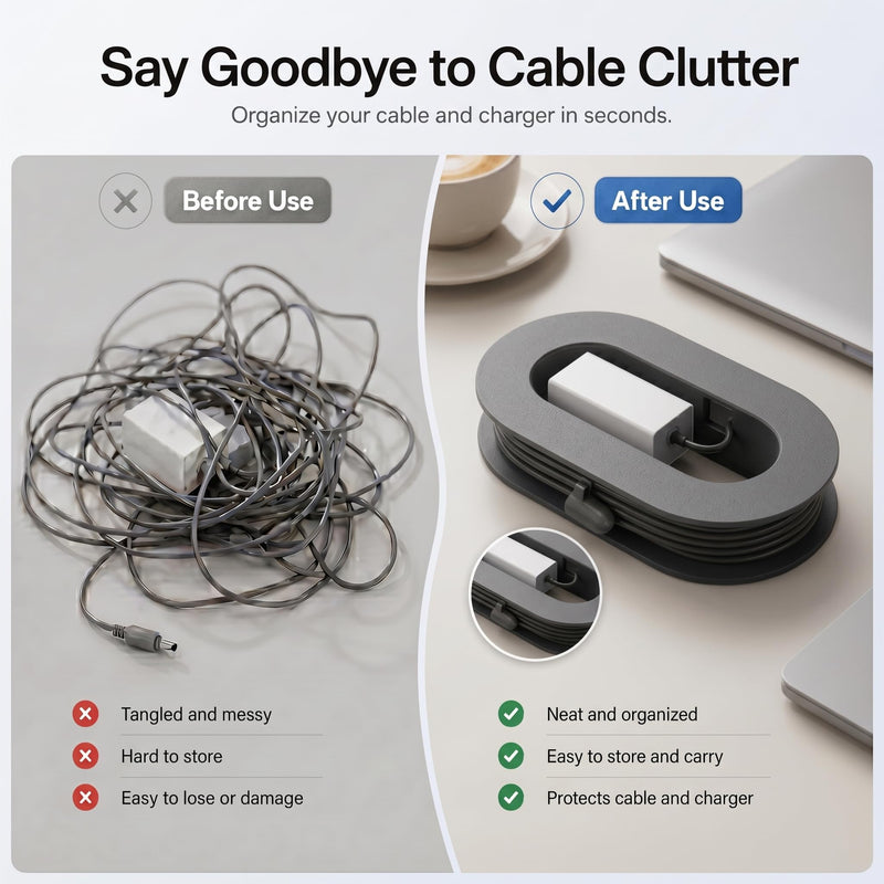 Cable Management Kit for Starlink Mini & Gen 3/4, 2 Ethernet Caps, Grey | Heavy-duty ABS with textured anti-scratch finish, dual connector slots and 2 waterproof & dustproof cable protectors included