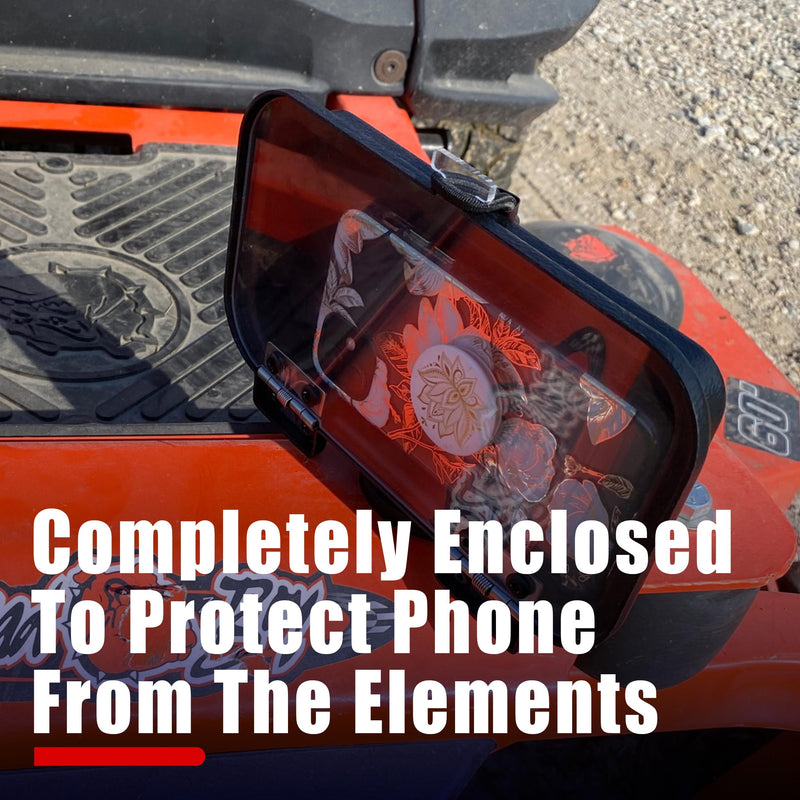 GearHaul CallHaul Magnetic Phone Mount - Made in USA, Universal Ultra-Strong 50+ Lbs Hold - Phone Holder for Skid Steer, Mowers, UTVs & More