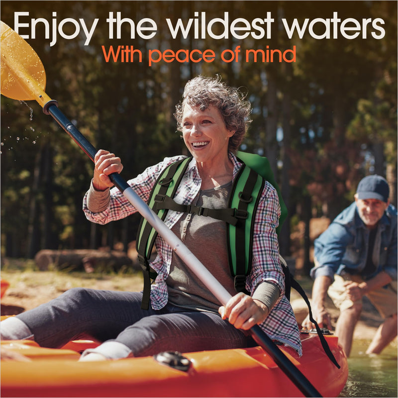 Earth Pak Waterproof Dry Bag - Roll Top Waterproof Backpack Sack Keeps Gear Dry for Kayak with Waterproof Phone Case 30L Light Blue