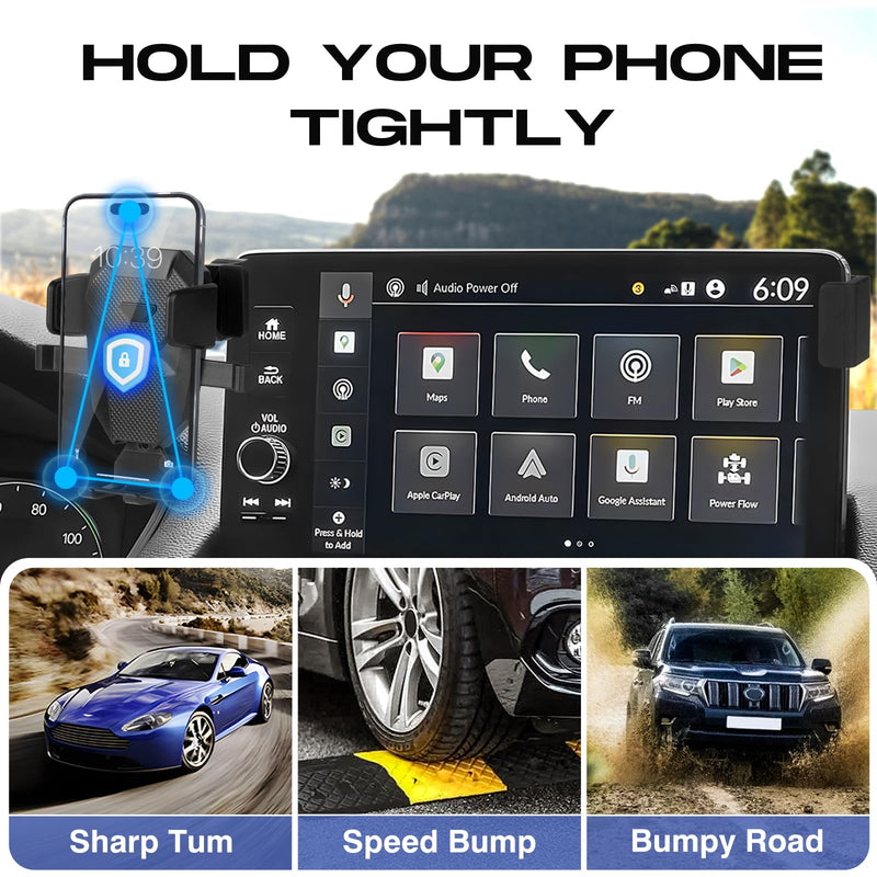 Car Phone Holder for 2023-2025 2026 Honda CR-V Accessories,Adjustable GPS CR-V Phone Mount for 7/9-inch Screen,Hands-Free Ultra Stable CRV Air Vent Phone Stand 23+CR-V 7/9''