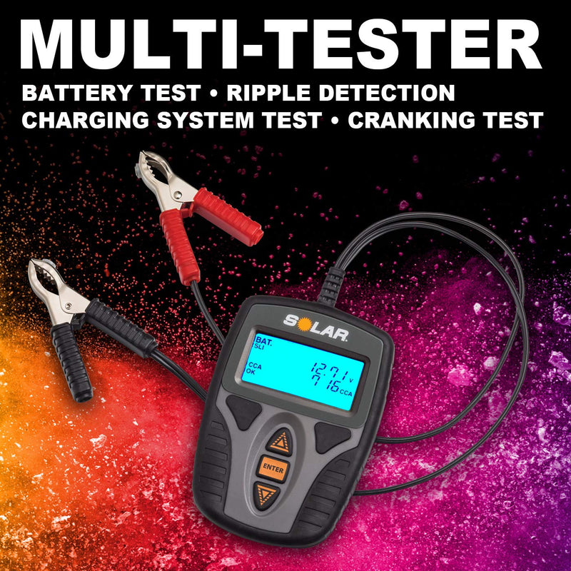 Clore Automotive CA Clore Automotive SOLAR Digital 12V Battery and System Tester Battery & System Tester