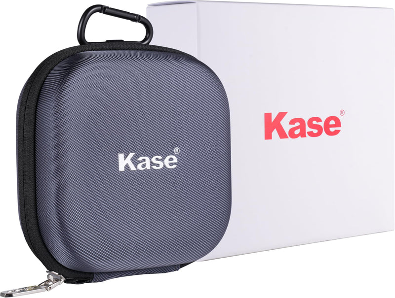 Kase Revolution Plus Hard Shell Tortoise Filter Wallet Case 8 Pocket + Carabiner (Large 95-112mm) Large 95-112mm