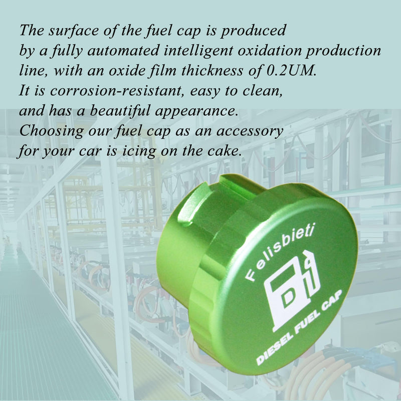 Ram Diesel Fuel Cap - Aluminum Magnetic, for 2019 2020 2021 2022 2023 2024 2025 Dodge Ram 1500 2500 3500 Diesel fuel tank Cover-Ram Accessories diesel cap for 2019-2026