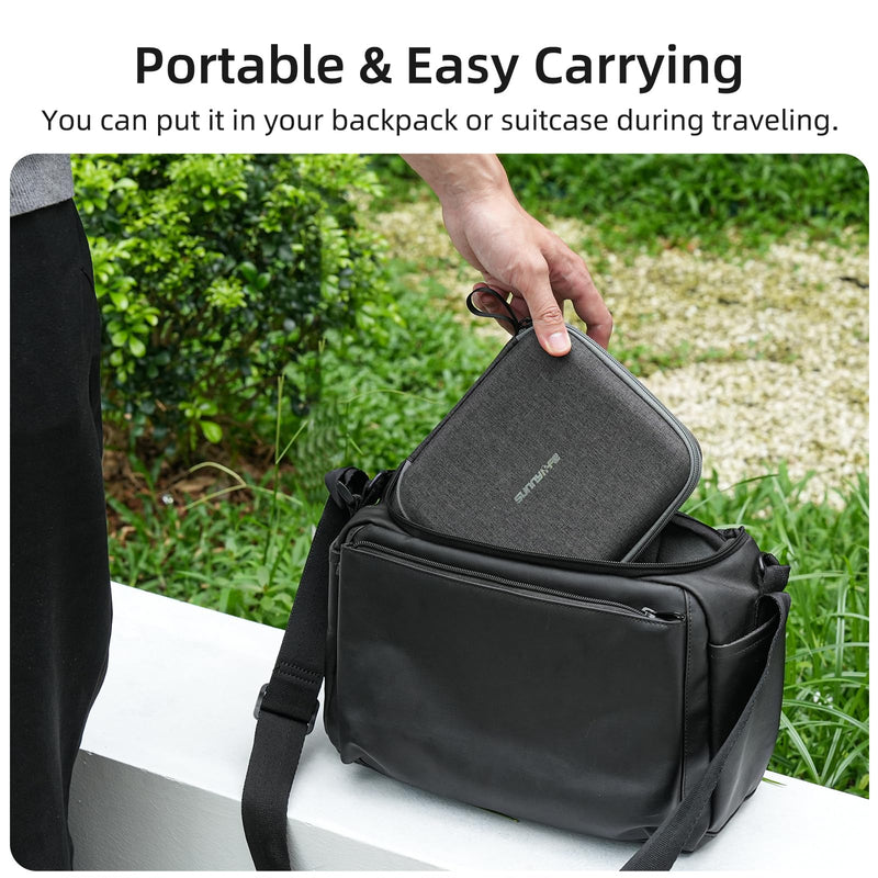 Osmo Pocket 4P Case, Storage Bag for DJI Osmo Pocket 4P Accessories | Creator Combo / Mic 3/Mini 2 / Fill Light / Osmo FrameTap Remote Control / Battery Handle / Vlogging Camera and Accessories