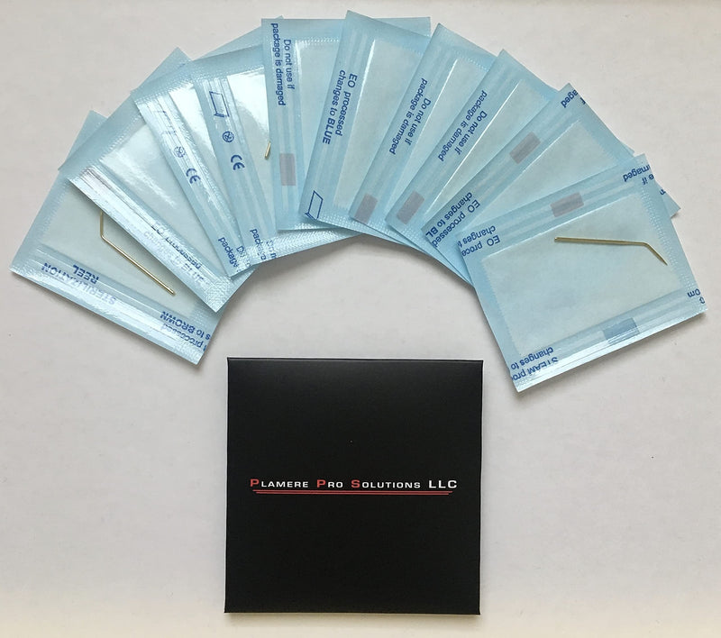 Plamere Pro Solutions Fibroblast Bent Copper Needles - 2nd Generation (Set of 10)