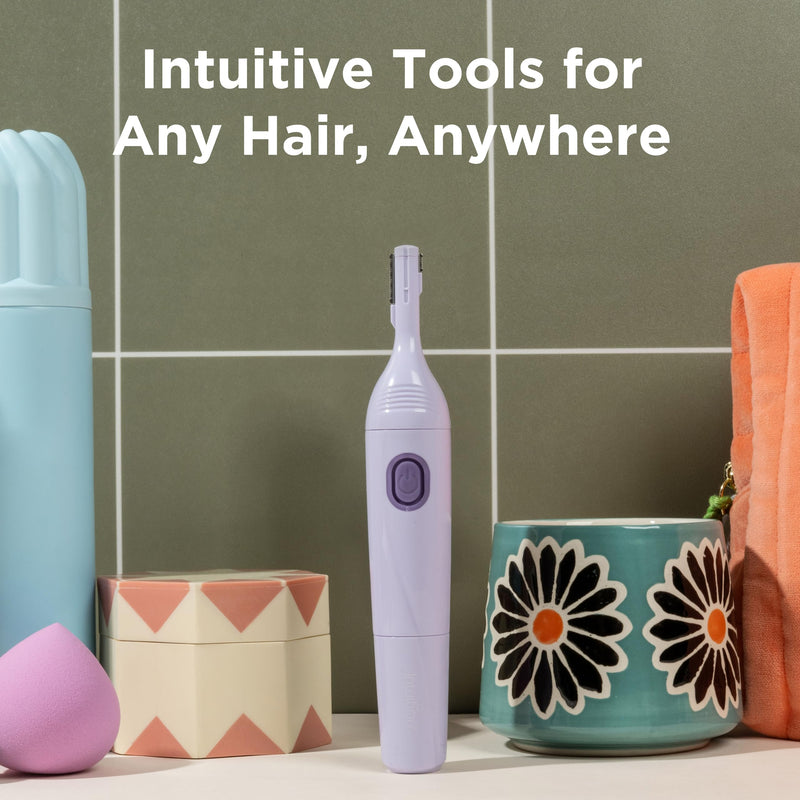  [AUSTRALIA] - Wilkinson Sword Intuition Perfect Finish 4-in-1 Styler and Trimmer for Women Multi-Zone Hair Removal 7 attachments included