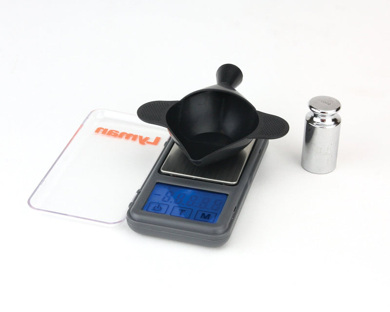 Lyman Pocket Touch 1500 Scale Kit with Powder Pal Funnel Pan & Handy Powder Scoop One Size