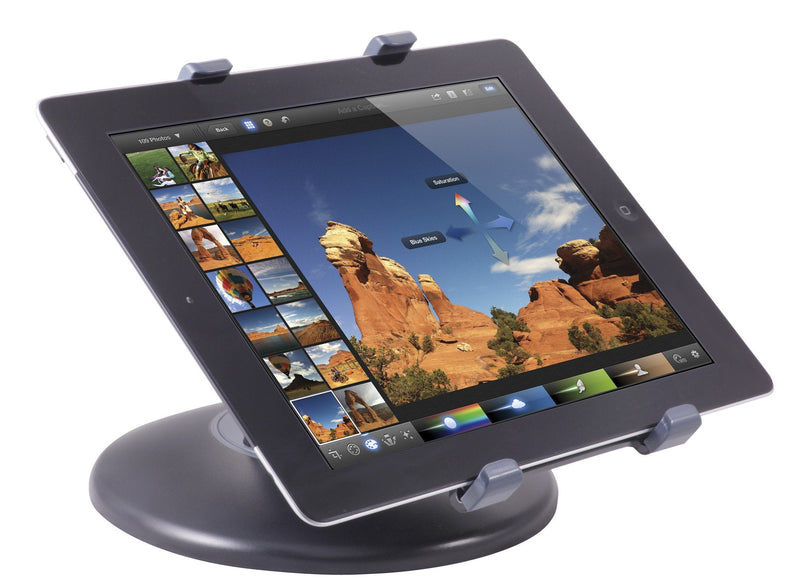 Kantek Tablet Stand for Apple iPad, Air, or Mini and Galaxy Tab (7 or 9.7-Inch), Kindle Fire (7-Inch or HD 6) and Most Other 6 to 7 Inch or 9.7-Inch Devices (TS710)