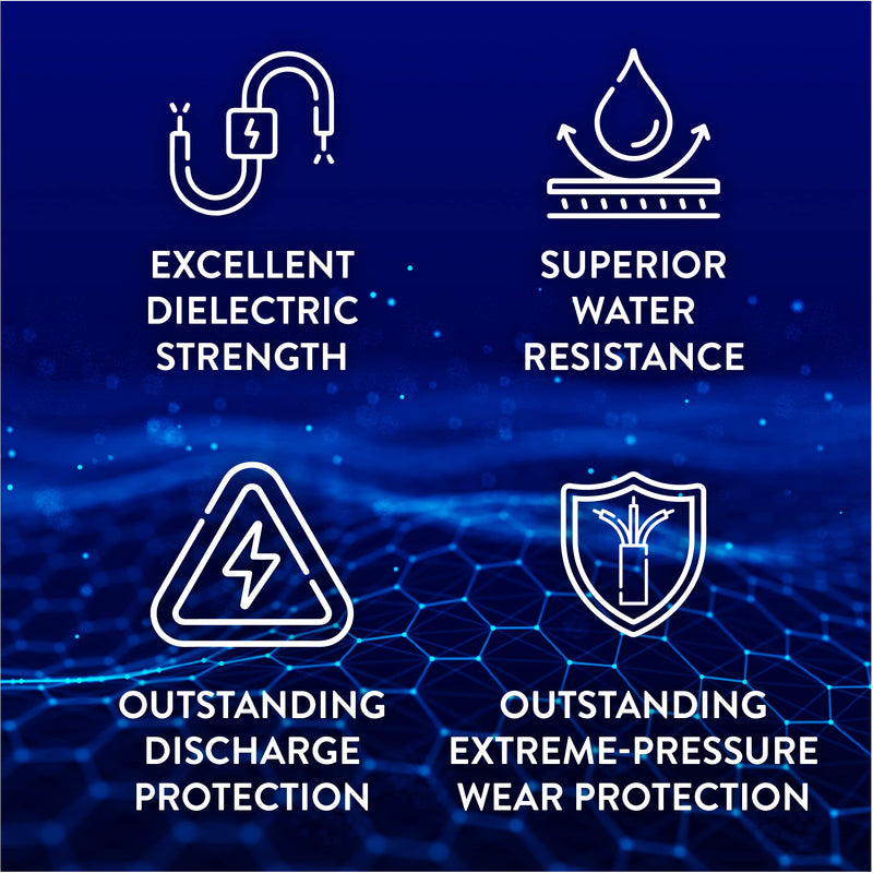 Dielectric Grease, 2 Oz. Tube | Waterproof Dielectric Silicone Grease for Electrical Connectors, Switches, and Sensors | Safe High Temp Grease & Multipurpose Electric Grease