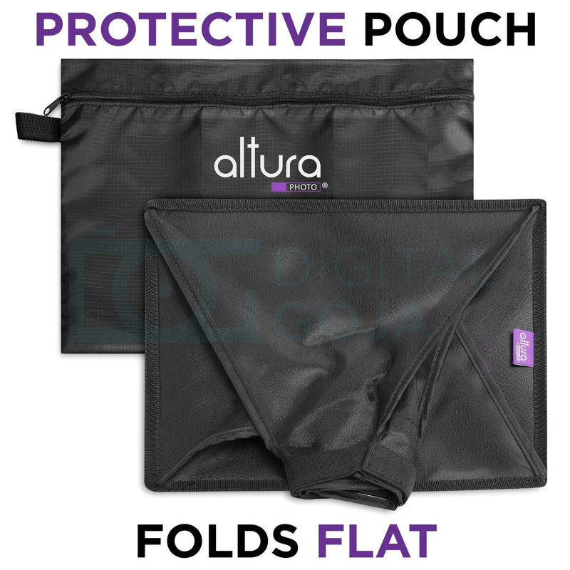 (3 Pack) Flash Diffuser Light Softbox by Altura Photo (Universal, Collapsible with Storage Pouch) for Canon, Yongnuo and Nikon Speedlight Three Sizes Combo