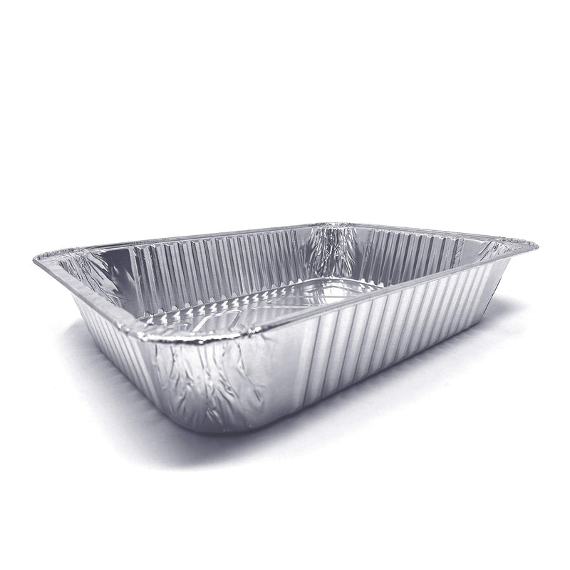 (30 Pack) Premium Lasagna Pans 14" x 10" x 3” Heavy Duty l Disposable Aluminum Foil for Roasting Turkey, Baking, or Cooking 1