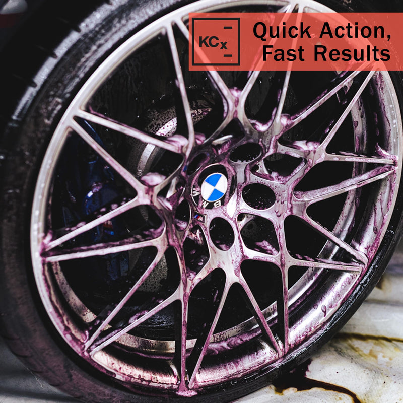 KOCHCHEMIE Magic Wheel Cleaner - Powerful Rim and Rim Well Cleaner; Acid Free, Dissolves Iron Particles Using Visible Red Discoloration, Excellent Adhesion and Viscosity (500 milliliters) 500 milliliters