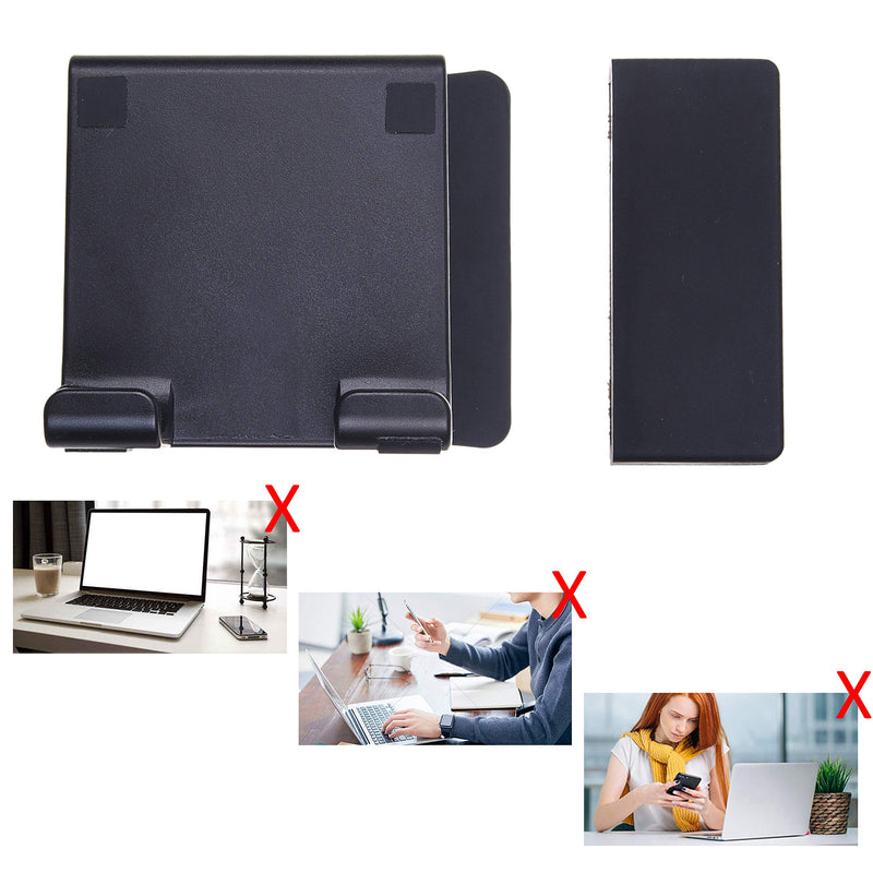 Kare Kind Smartphone Clip-On Holder - Attaches to Monitor and Laptops - Adjustable Mount for Slim or Thick Monitors (up to 25mm) - with A Universal Phone Dock/Stand