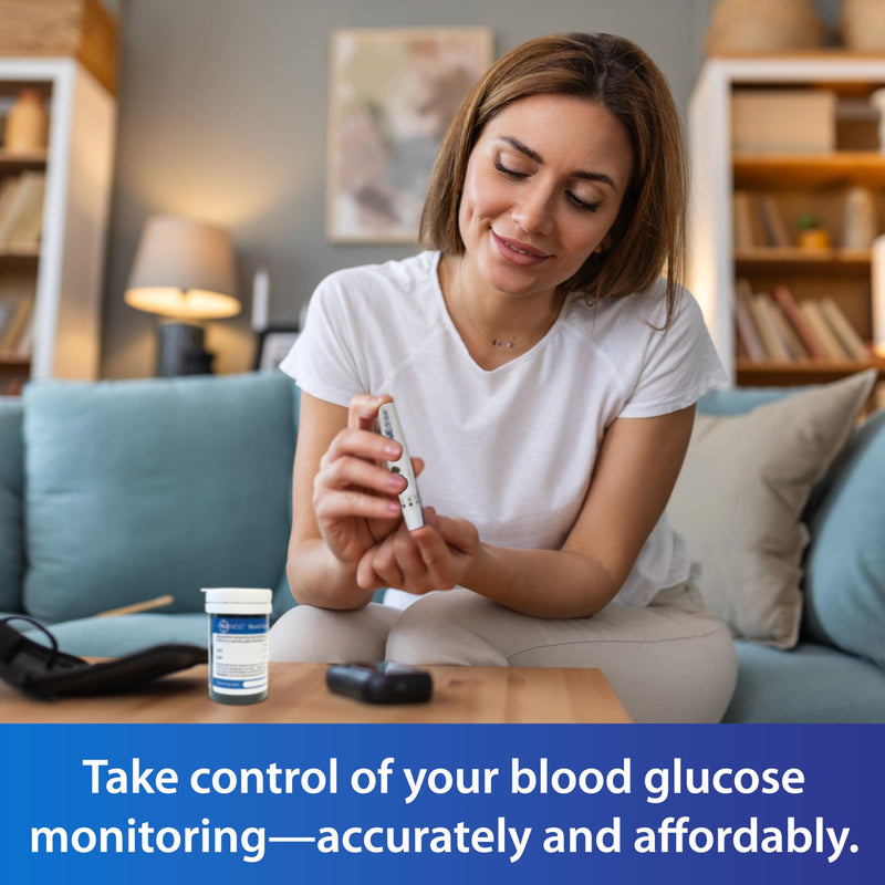 TRUENESS Blood Glucose Test Strips, TRUENESS Family of Self Monitoring Blood Glucose Meters, 50 Count 50 Count (Pack of 1)