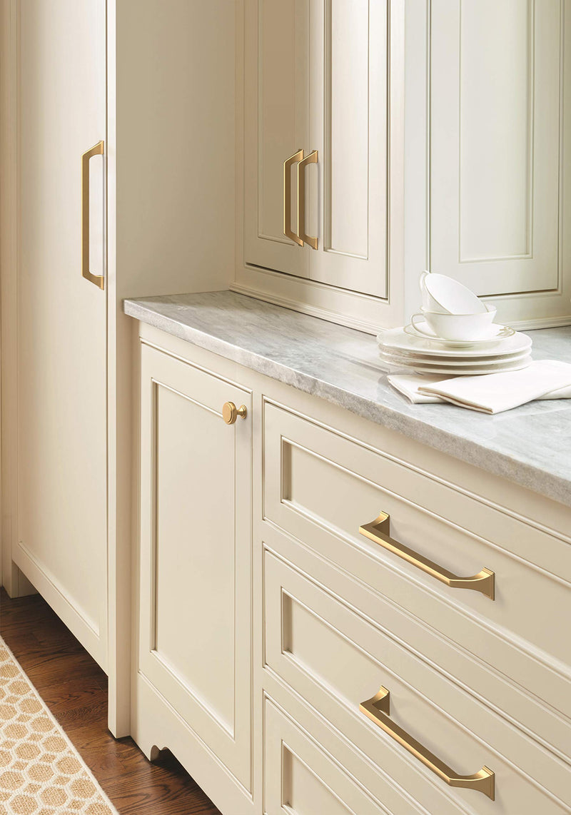 Amerock | Cabinet Pull | Champagne Bronze | 6-5/16 inch (160 mm) Center-to-Center | Exceed | 1 Pack | Drawer Pull | Cabinet Handle | Cabinet Hardware
