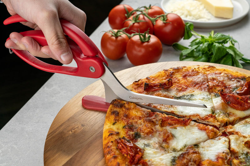 Cuisipro Pizza Shears, Red 11.7x1.4x4.6"