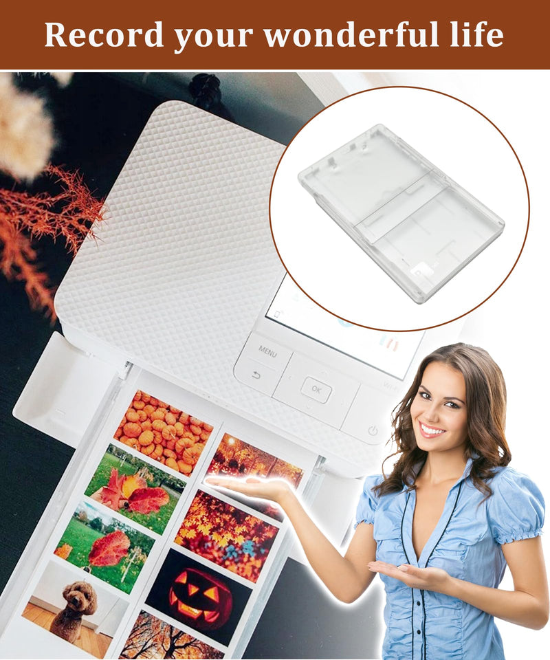6 Inch Photo Printer Paper Input Tray | Fits for Selphy CP910 CP900 CP1000 CP1300 CP1200 CP1500 Photo Printer,100×148mm Postcard Size Holder, Stable Paper Feed