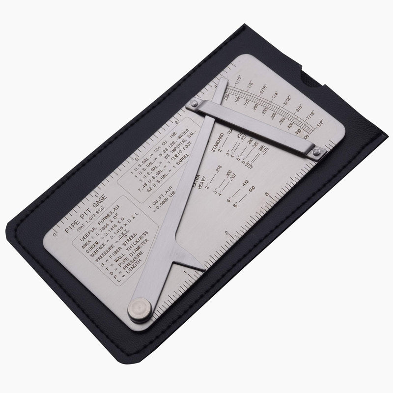 Pipe Pit Welding Gauge Gage Test Ulnar Welder Inspection Gauge | GZTIGWELD Pipe Pit Welding Gauge Gage Test Ulnar Welder Inspection Gauge Stainless Steel