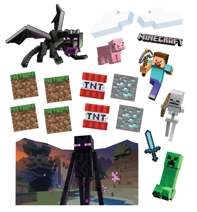 Disguise Minecraft Trunk or Treat Decorations for Car, Official Minecraft Car Trunk Decorations for Halloween, Kit with Themed Panels for Cars and SUVs