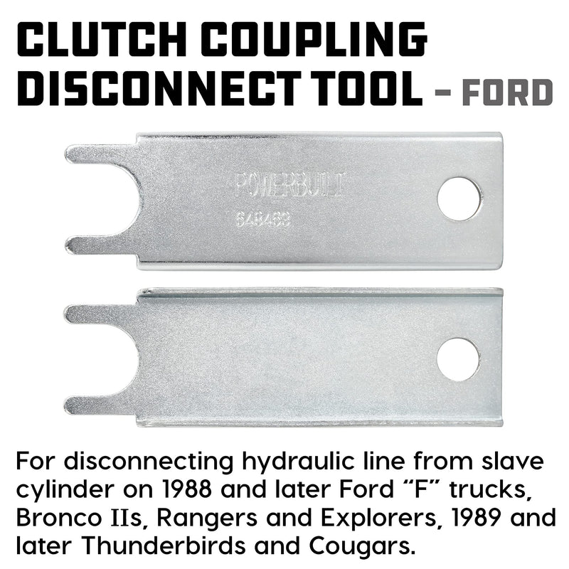 Powerbuilt Hydraulic Clutch Line Disconnect Tool for Ford F-Series, Ranger, Explorer, Bronco II, Thunderbird & Mercury Cougar - 648464