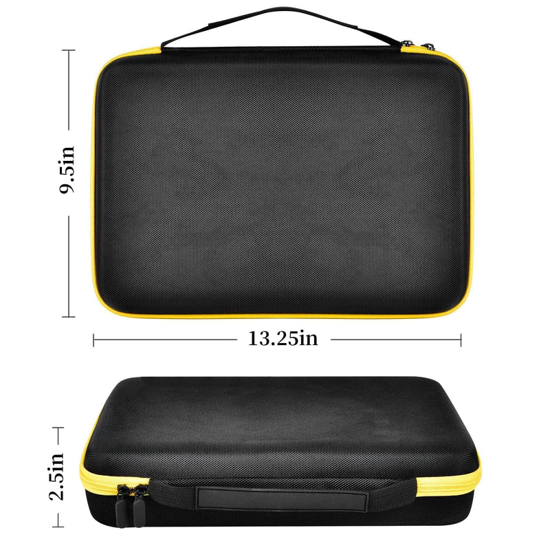 Case Compatible with Klein Tools VDV501-851 VDV500-123 VDV226-110 VDV427-300. Storage Carrying Travel Holder for Cable Tester for Scout Pro 3/ Tracer Probe/Wire Stripper and Accessories (Box Only) Black Standard Case