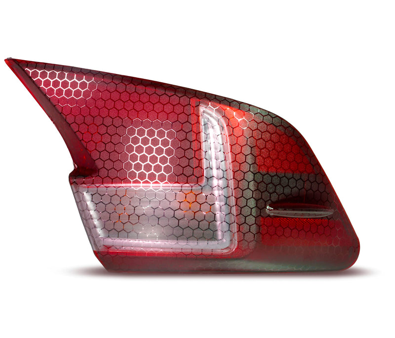 VViViD+ Honeycomb Matte Smoke Taillight Tint Bulk Vinyl Roll (1ft x 5ft) 1ft x 5ft
