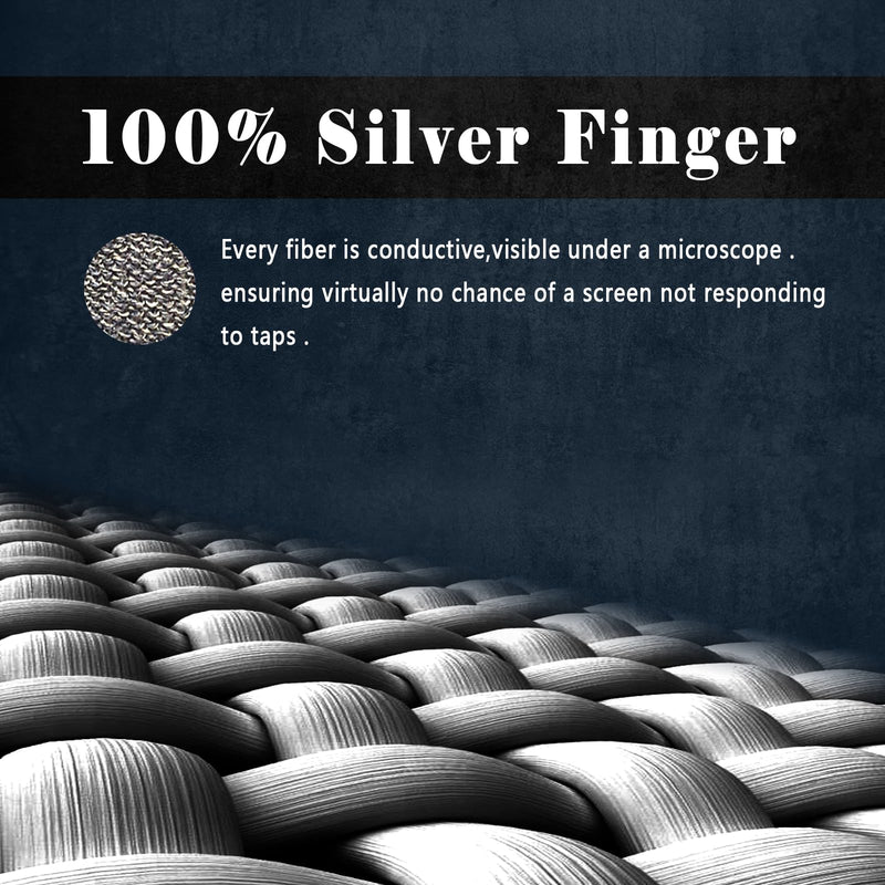 12PCS Gaming Finger Sleeves. 0.29MM Silver Fiber, Anti Sweat, Extremely Thin,Breathable Touchscreen dedales Gamer Finger Cover Thumb Sleeve Fit Phone Game Tablet Devices. Gray(12pcs)
