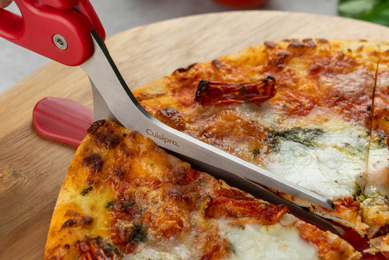 Cuisipro Pizza Shears, Red 11.7x1.4x4.6"