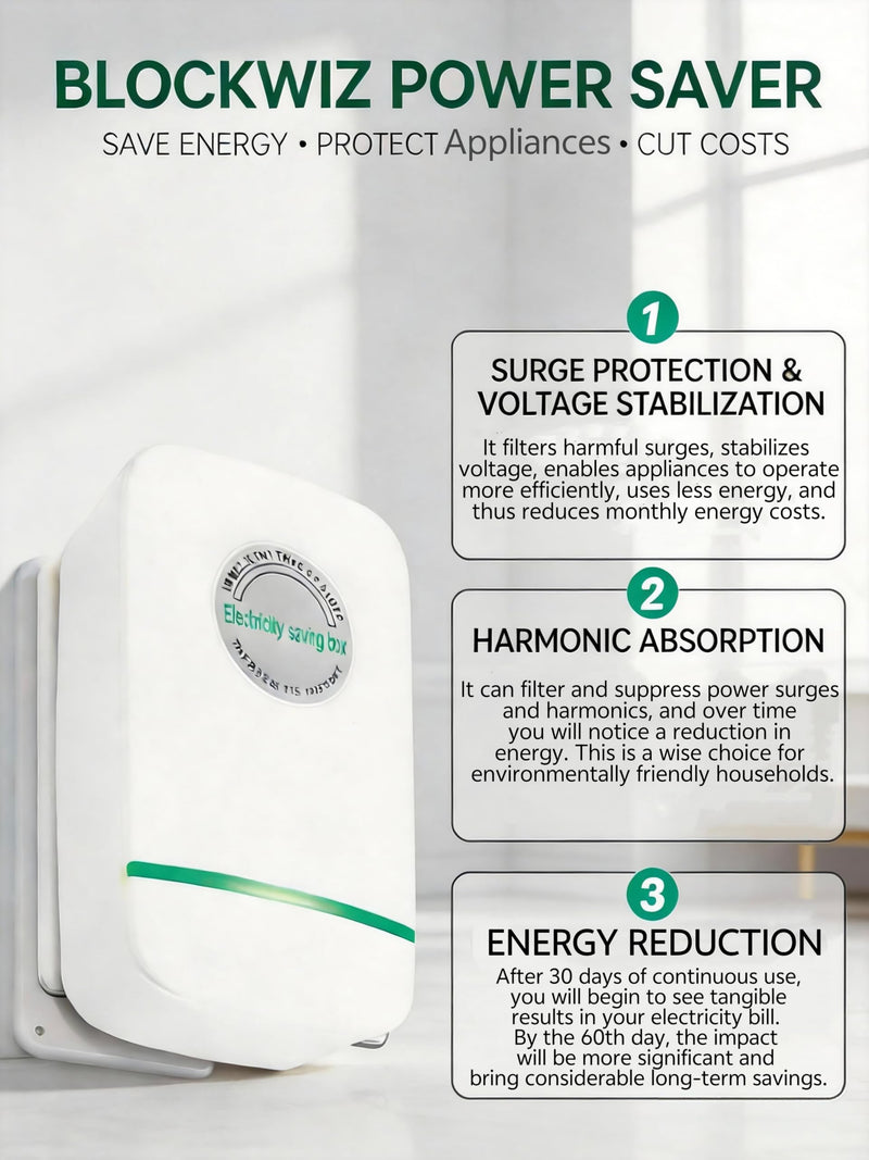 New Stopwatt SmartPlug Device 2.0, Stop Watt Device Plug-in for Home & Office US Plug 90V-250V 30KW 4 Pack