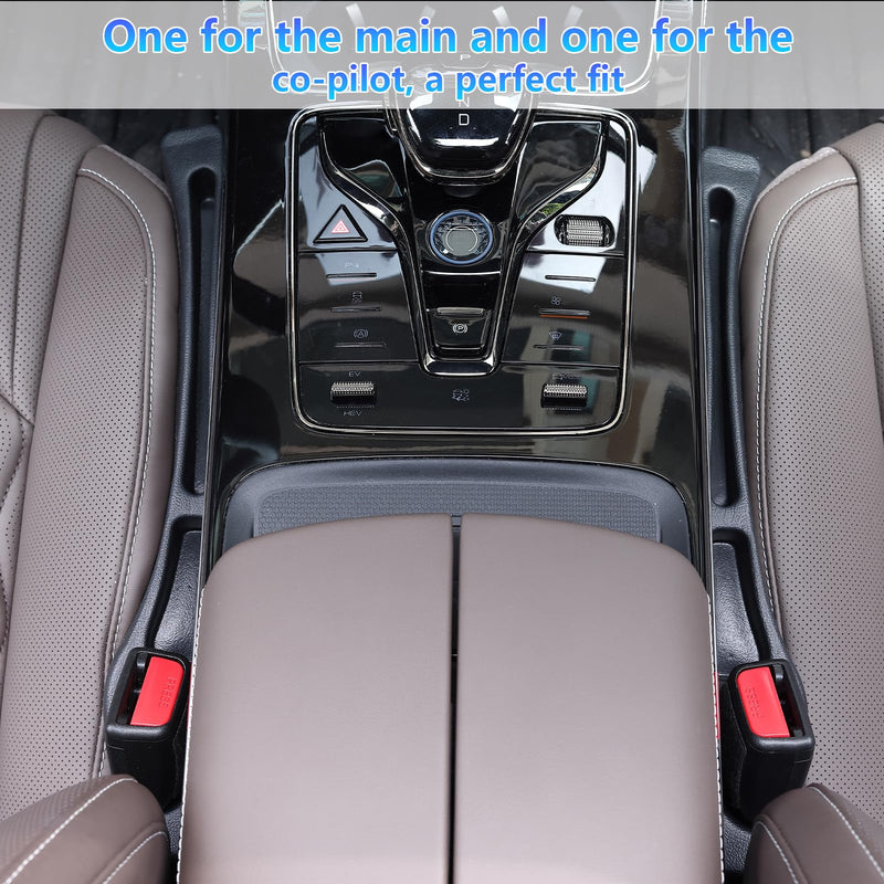 【Compatible with Honda CR-V】 Seat Gap Filler,No Drop Seat Guard Compatible with Honda CR-V,Drop Seat Guards for Cars(2Pcs),Emergency Keychain Car Escape Tool(2Pcs)