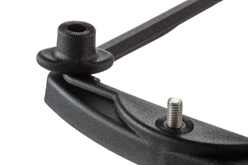 Attwood 9095-5 USCG-Approved 27 Series Heavy Duty Adjustable Hold-Down Marine Boat Battery Tray, Black 12" L × 6-7/8" W